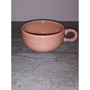 Russel Wright Steubenville Demitasse Coffee Cup Pink Salmon Coral